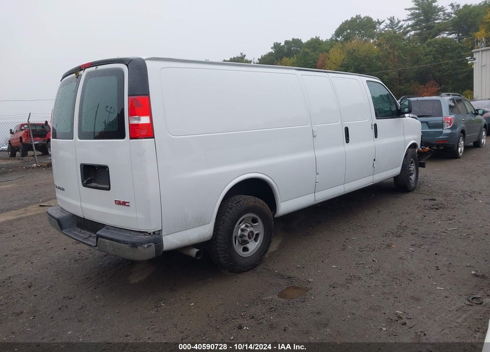 2020 GMC SAVANA CARGO RWD 2500 EXTENDED WHEELBASE WORK VAN VIN: 1GTW7BFP1L1181808