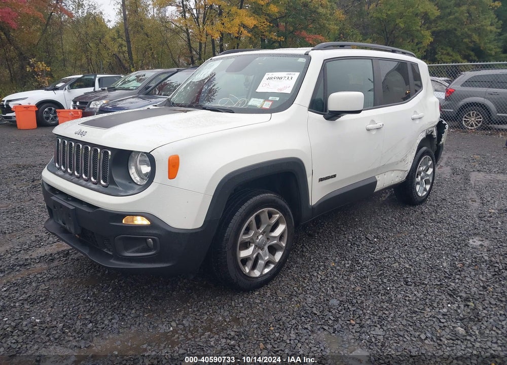 2017 JEEP RENEGADE LATITUDE 4X4 VIN: ZACCJBBB3HPE48548