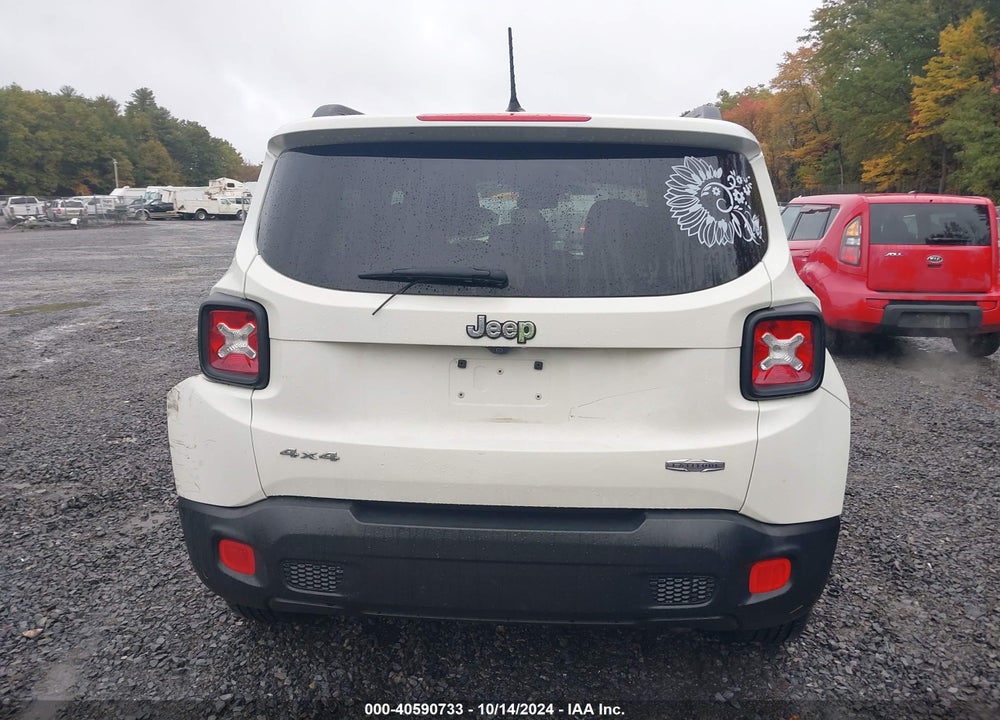 2017 JEEP RENEGADE LATITUDE 4X4 VIN: ZACCJBBB3HPE48548