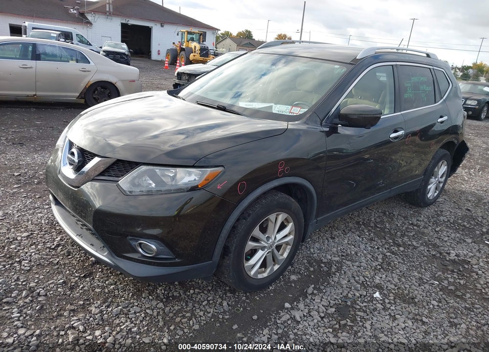 2016 NISSAN ROGUE SV VIN: JN8AT2MV9GW154179