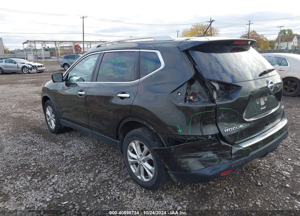 2016 NISSAN ROGUE SV VIN: JN8AT2MV9GW154179