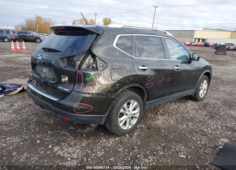 2016 NISSAN ROGUE SV VIN: JN8AT2MV9GW154179