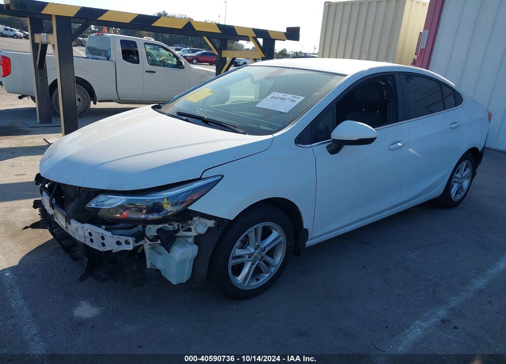 2018 CHEVROLET CRUZE LT AUTO VIN: 1G1BE5SMXJ7199602