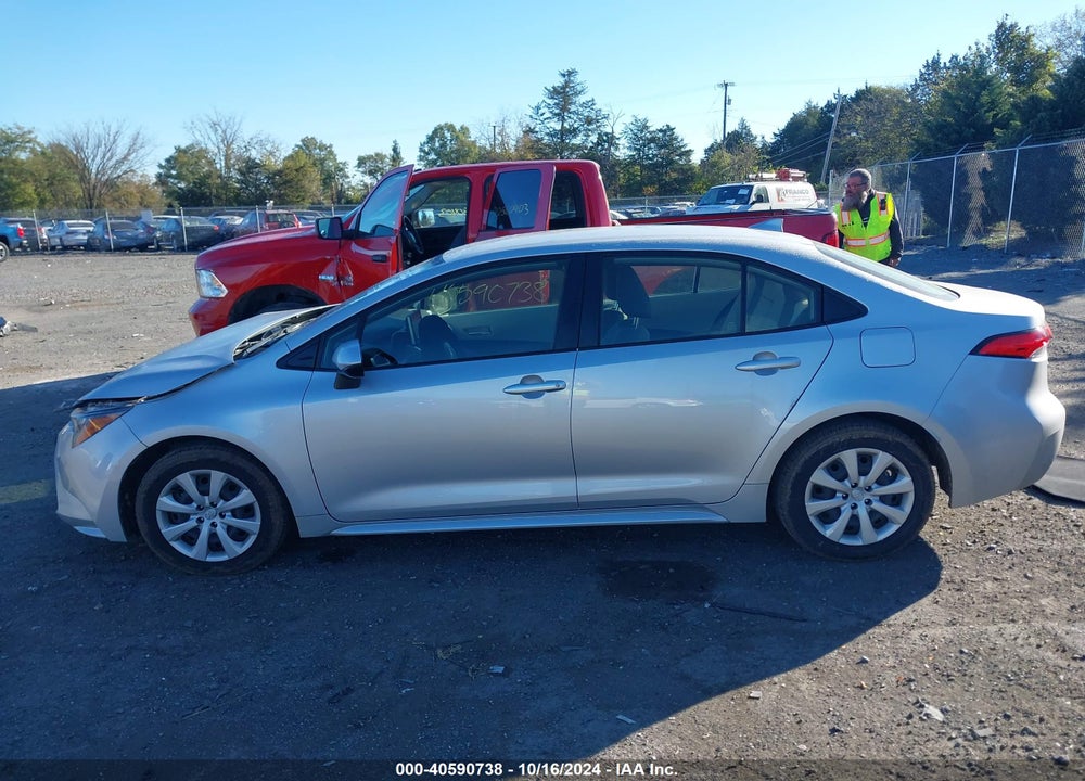 2021 TOYOTA COROLLA LE VIN: JTDEPMAE0MJ132680