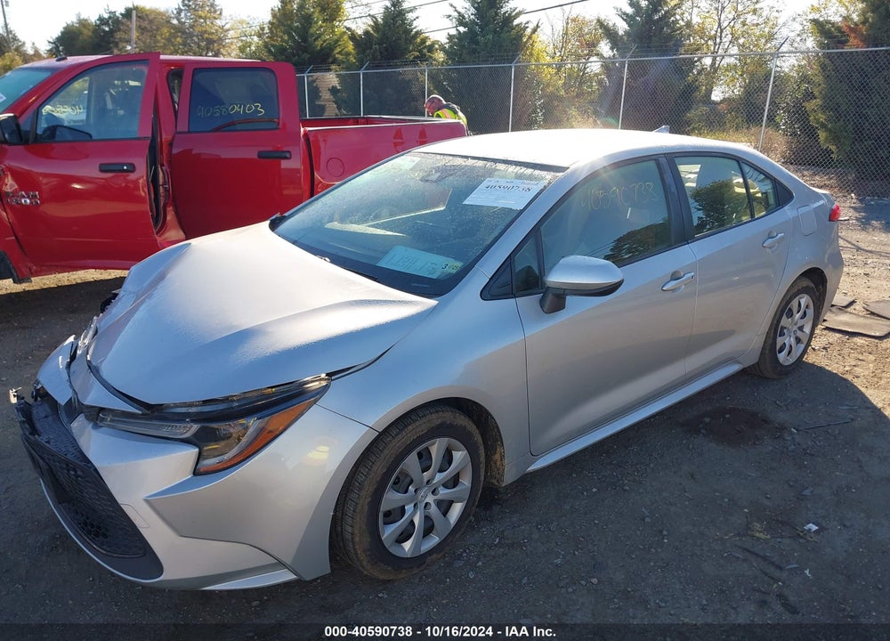 2021 TOYOTA COROLLA LE VIN: JTDEPMAE0MJ132680