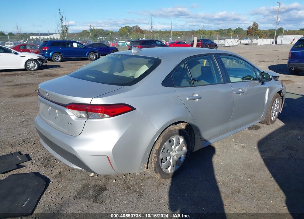 2021 TOYOTA COROLLA LE VIN: JTDEPMAE0MJ132680