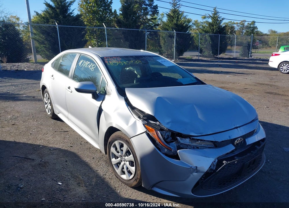 2021 TOYOTA COROLLA LE VIN: JTDEPMAE0MJ132680