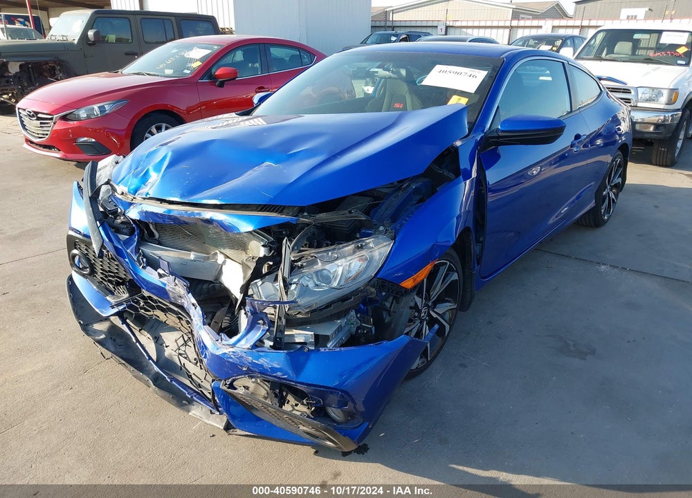 2018 HONDA CIVIC SI VIN: 2HGFC3A50JH753443