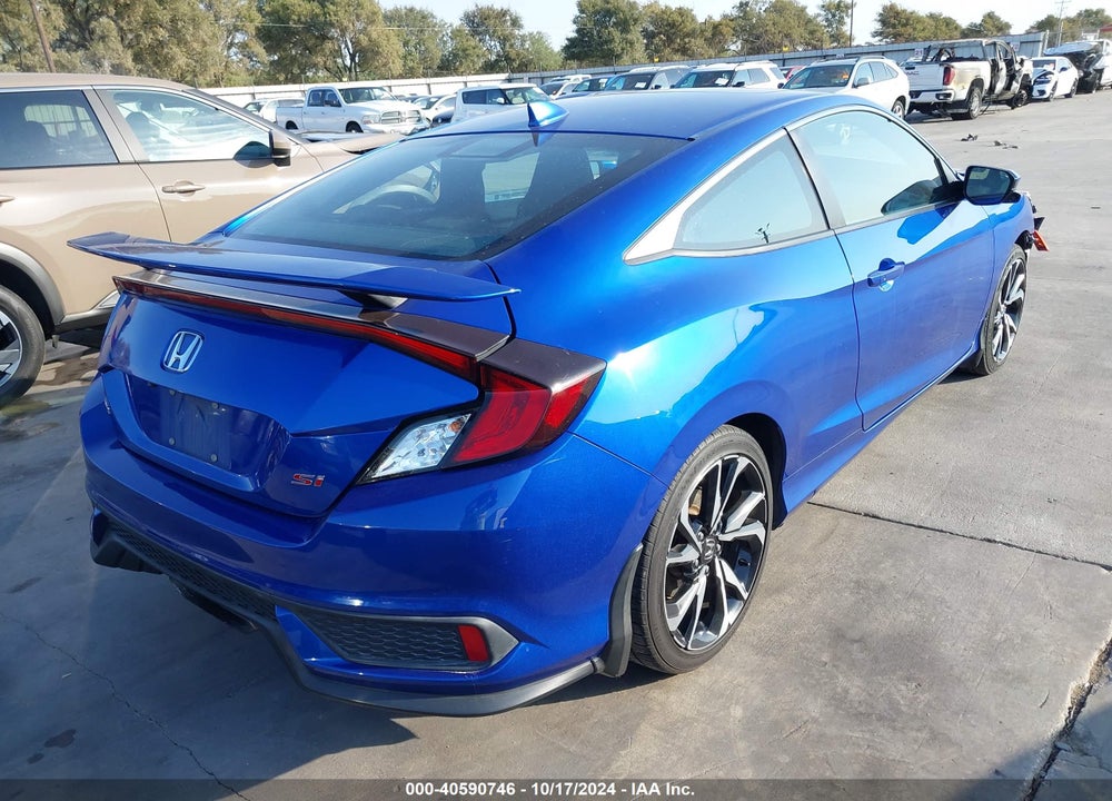 2018 HONDA CIVIC SI VIN: 2HGFC3A50JH753443