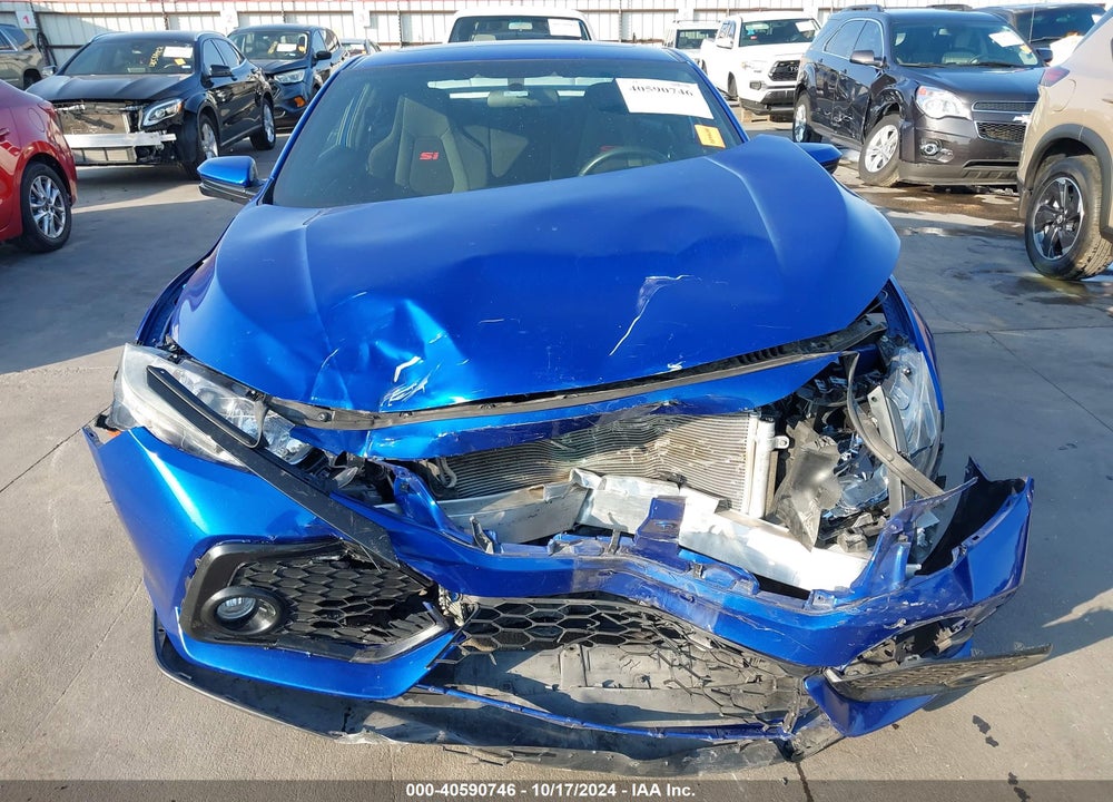 2018 HONDA CIVIC SI VIN: 2HGFC3A50JH753443