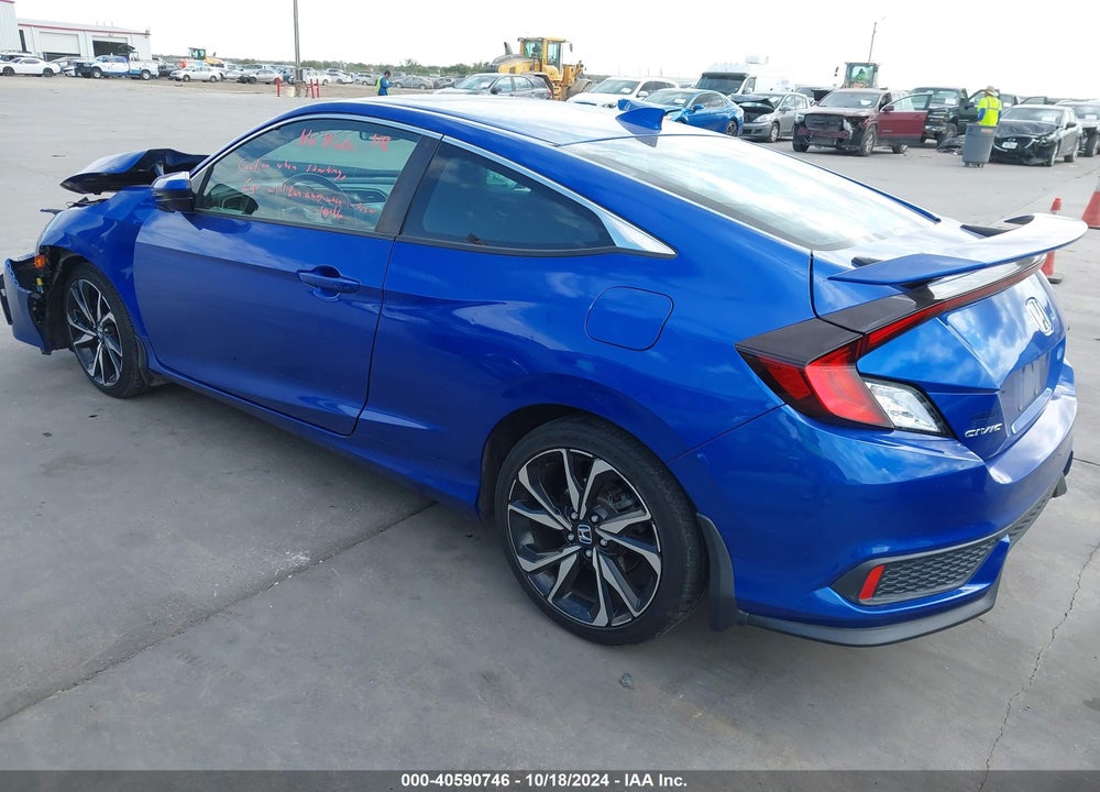 2018 HONDA CIVIC SI VIN: 2HGFC3A50JH753443