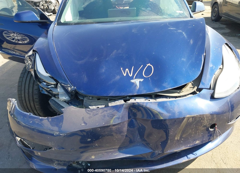 2021 TESLA MODEL 3 PERFORMANCE DUAL MOTOR ALL-WHEEL DRIVE VIN: 5YJ3E1EC1MF984872