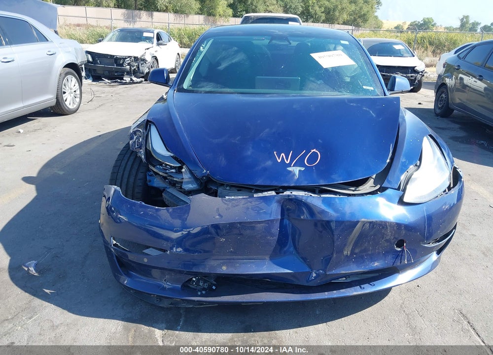 2021 TESLA MODEL 3 PERFORMANCE DUAL MOTOR ALL-WHEEL DRIVE VIN: 5YJ3E1EC1MF984872