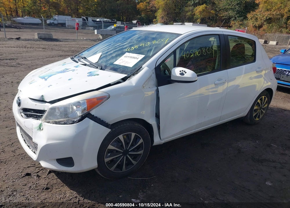 2014 TOYOTA YARIS LE (TMC/CBU PLANT) VIN: JTDKTUD3XED581521