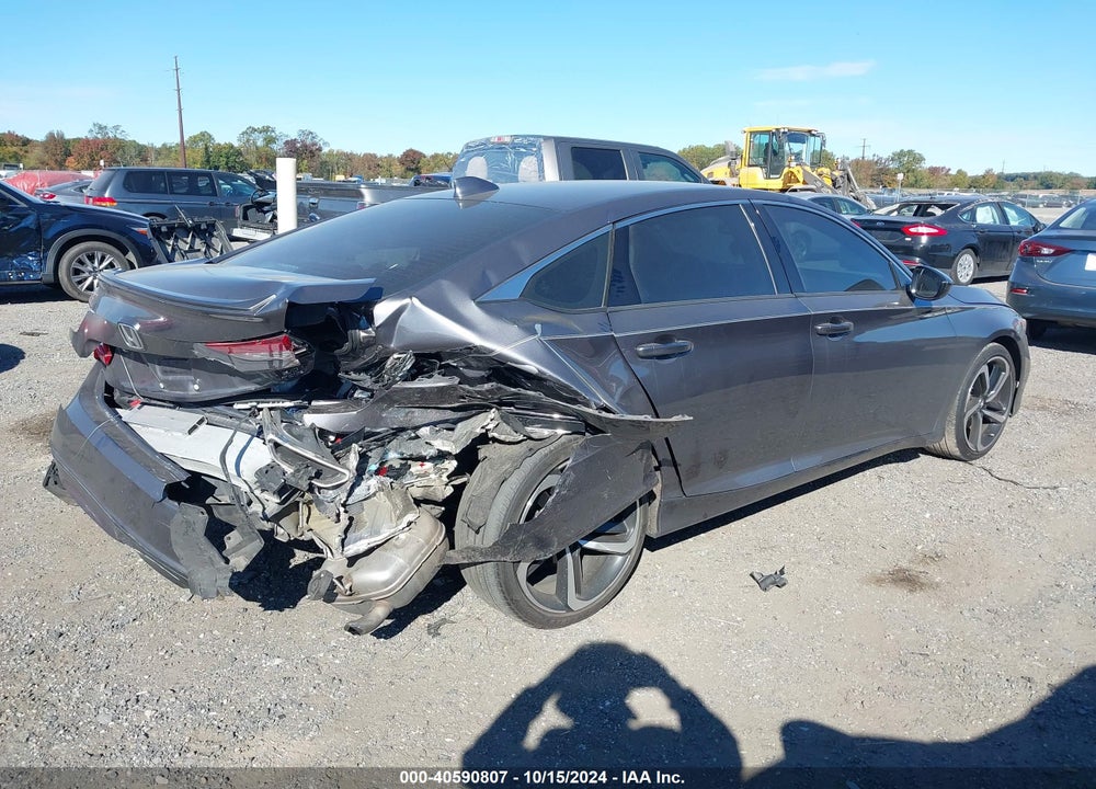 2020 HONDA ACCORD SPORT 2.0T VIN: 1HGCV2F39LA024843
