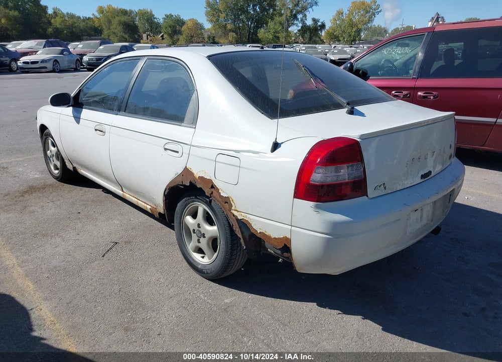 2001 KIA SPECTRA GS/GSX VIN: KNAFB161215014705
