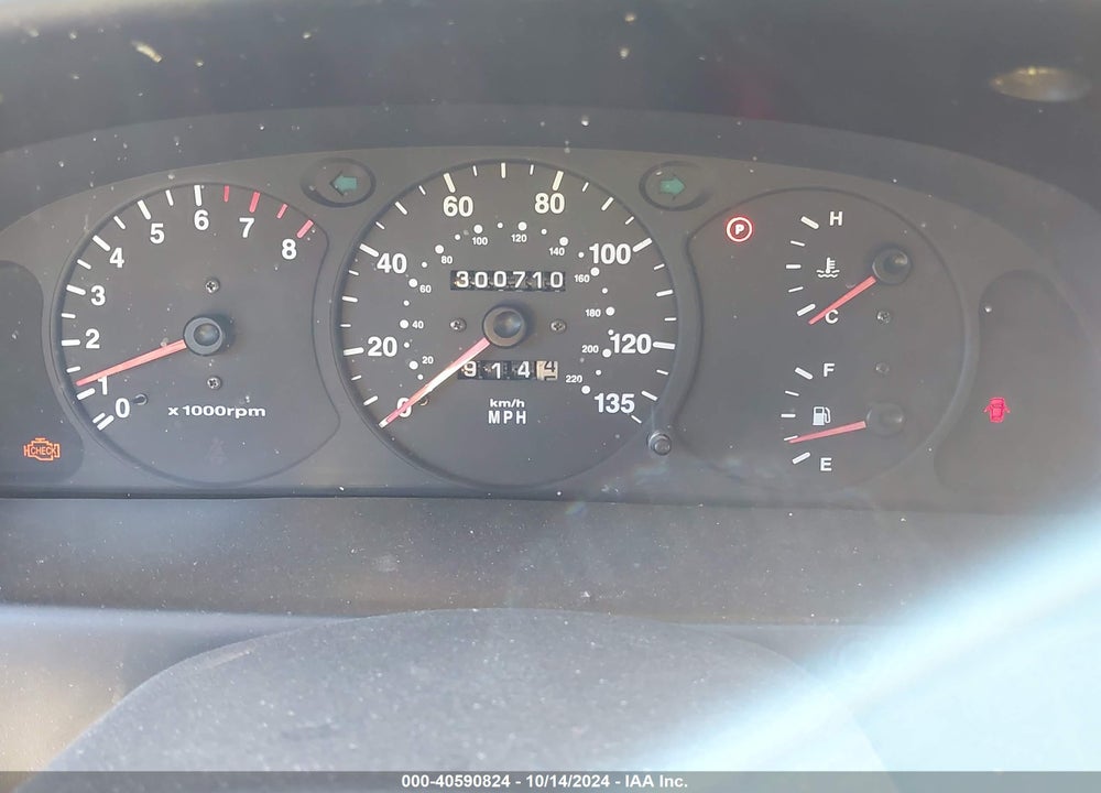 2001 KIA SPECTRA GS/GSX VIN: KNAFB161215014705