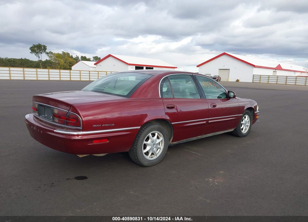 2000 BUICK PARK AVENUE VIN: 1G4CW52K8Y4170372