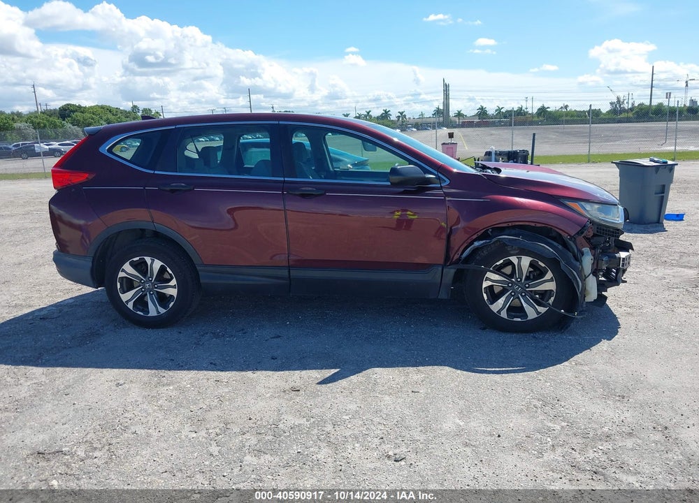 2018 HONDA CR-V LX VIN: 2HKRW5H30JH427135