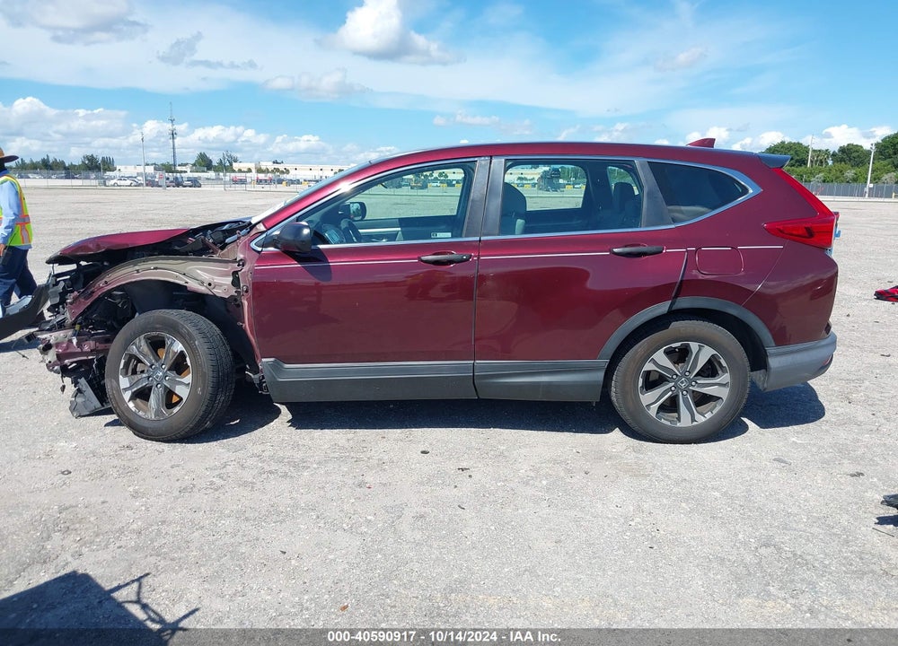 2018 HONDA CR-V LX VIN: 2HKRW5H30JH427135