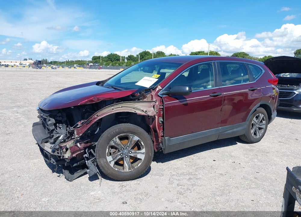 2018 HONDA CR-V LX VIN: 2HKRW5H30JH427135