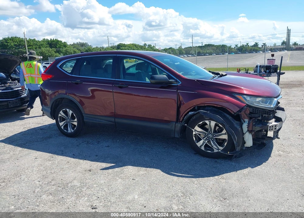 2018 HONDA CR-V LX VIN: 2HKRW5H30JH427135