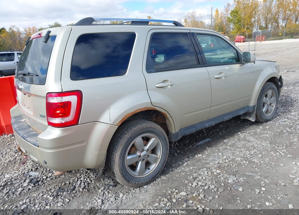 2012 FORD ESCAPE LIMITED VIN: 1FMCU9EG2CKC77300