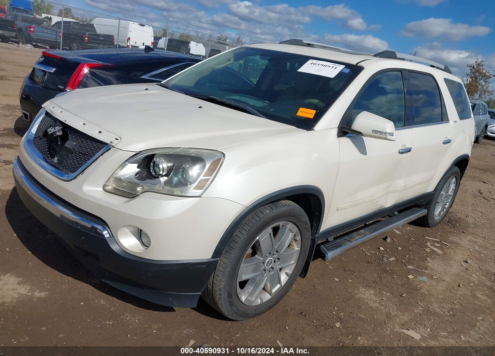 2010 GMC ACADIA SLT-1 VIN: 1GKLRMED6AJ252065