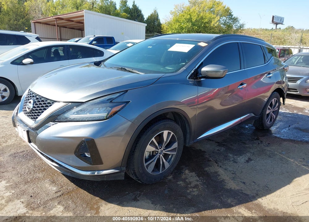 2021 NISSAN MURANO SV INTELLIGENT AWD VIN: 5N1AZ2BS4MC142095