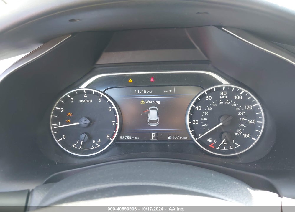 2021 NISSAN MURANO SV INTELLIGENT AWD VIN: 5N1AZ2BS4MC142095