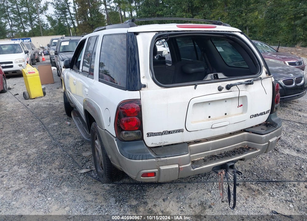 2003 CHEVROLET TRAILBLAZER LTZ VIN: 1GNDS13S332146455