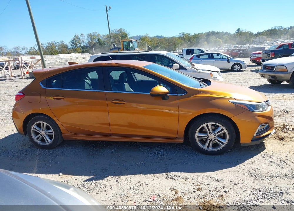 2017 CHEVROLET CRUZE LT AUTO VIN: 3G1BE6SM1HS583561