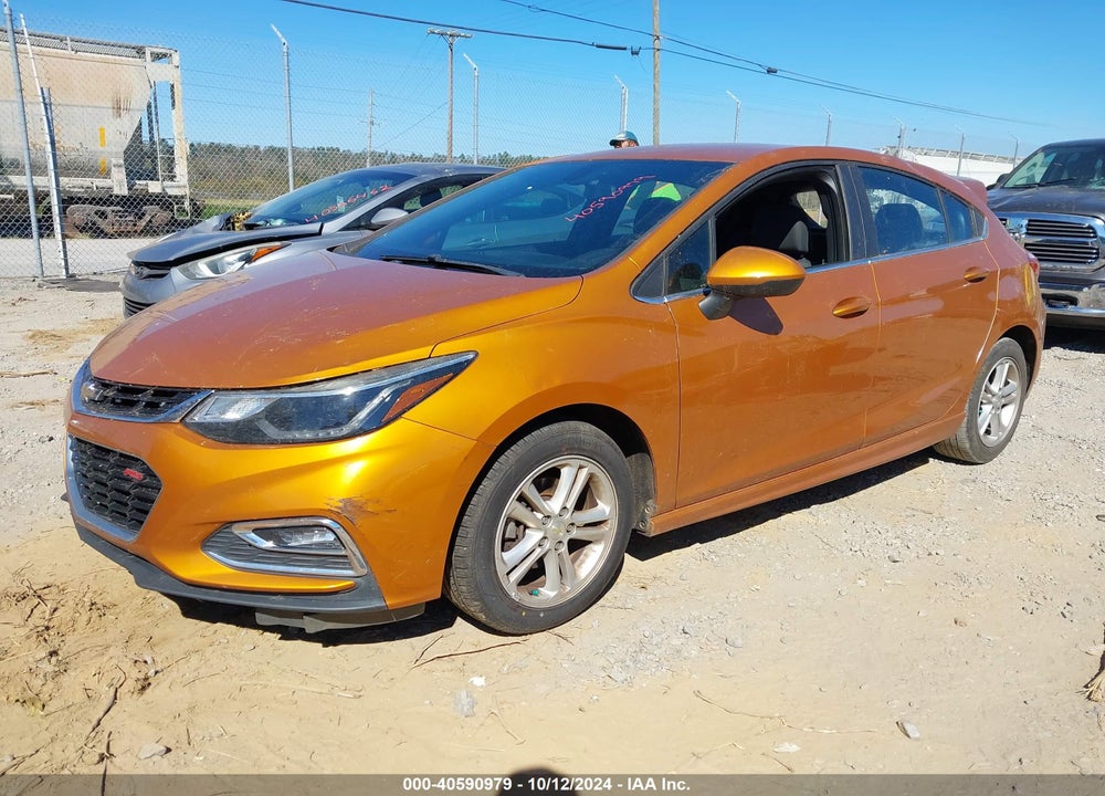 2017 CHEVROLET CRUZE LT AUTO VIN: 3G1BE6SM1HS583561