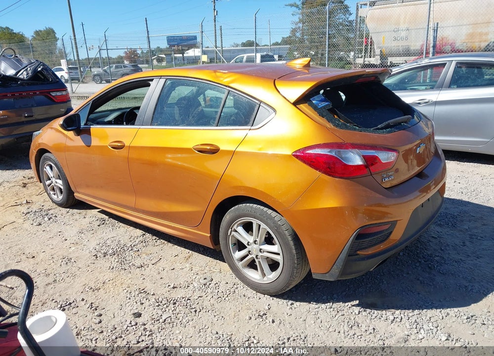 2017 CHEVROLET CRUZE LT AUTO VIN: 3G1BE6SM1HS583561