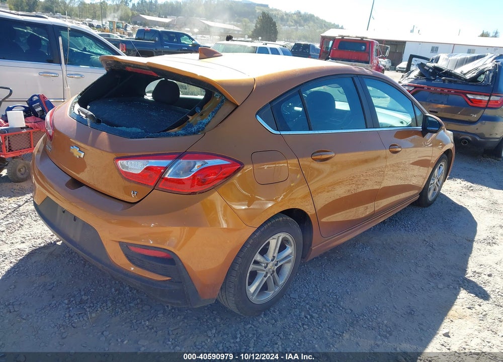 2017 CHEVROLET CRUZE LT AUTO VIN: 3G1BE6SM1HS583561