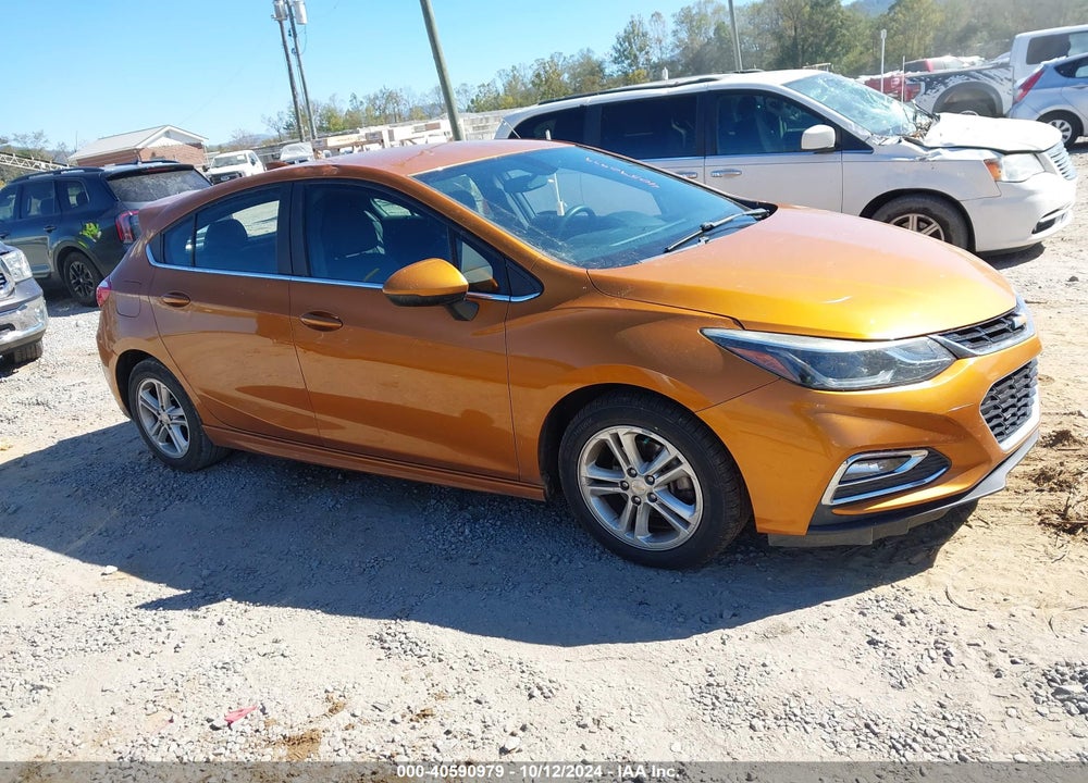 2017 CHEVROLET CRUZE LT AUTO VIN: 3G1BE6SM1HS583561