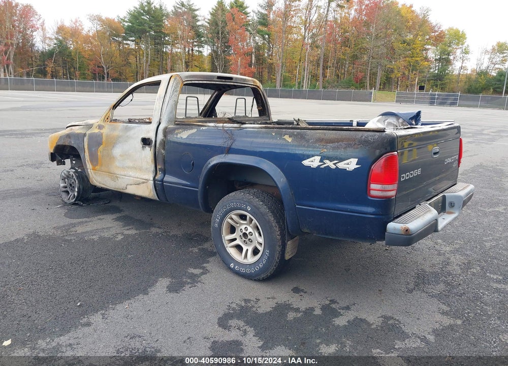 2003 DODGE DAKOTA VIN: 1D7GG16X73S308852