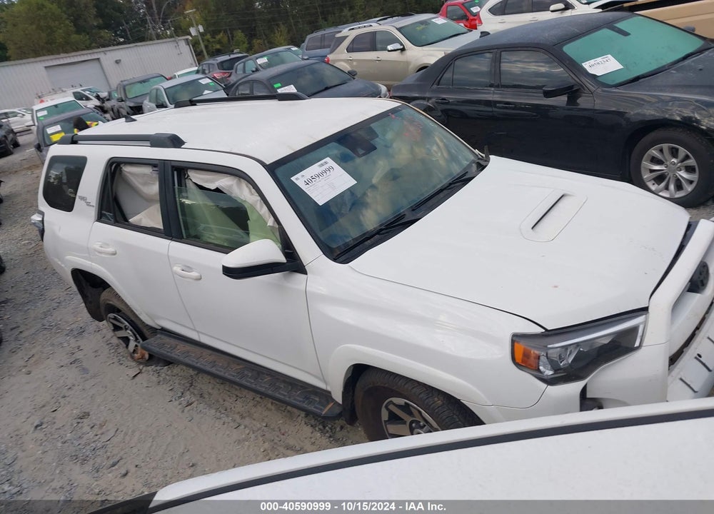 2024 TOYOTA 4RUNNER TRD OFF ROAD VIN: JTEPU5JR5R6235142
