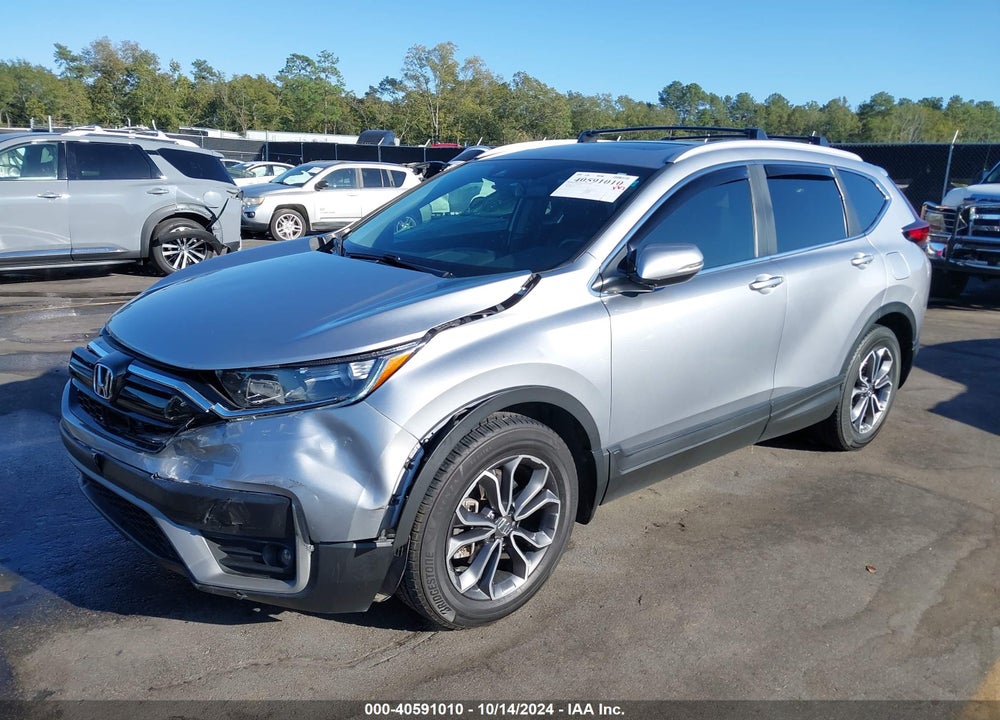 2020 HONDA CR-V 2WD EX-L VIN: 5J6RW1H82LL012671