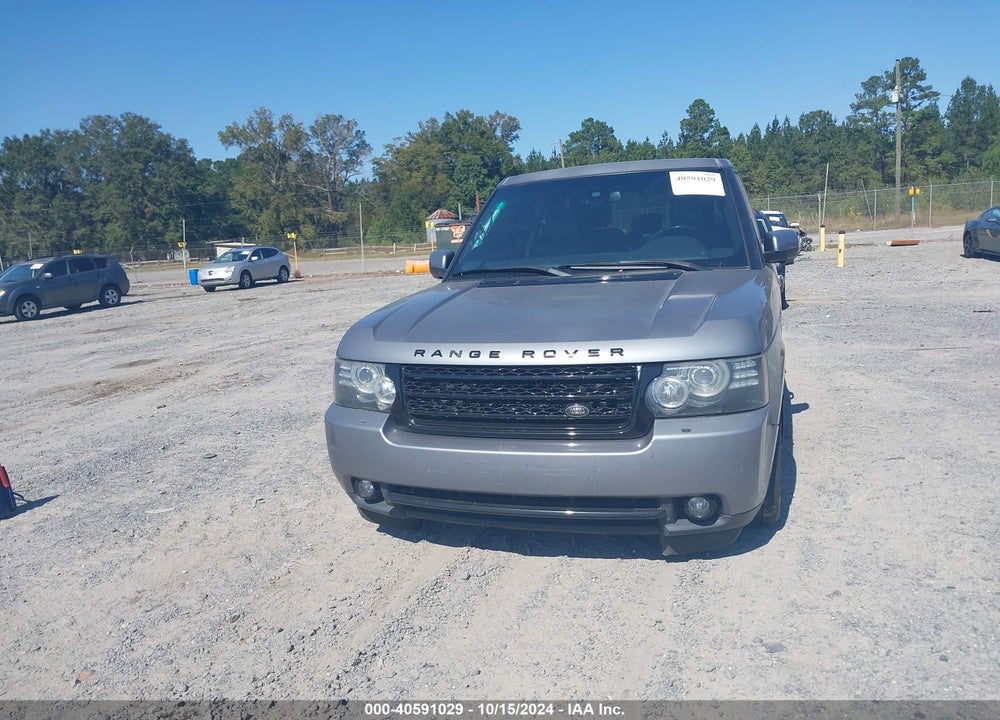 2012 LAND ROVER RANGE ROVER SUPERCHARGED VIN: SALMF1E42CA385201
