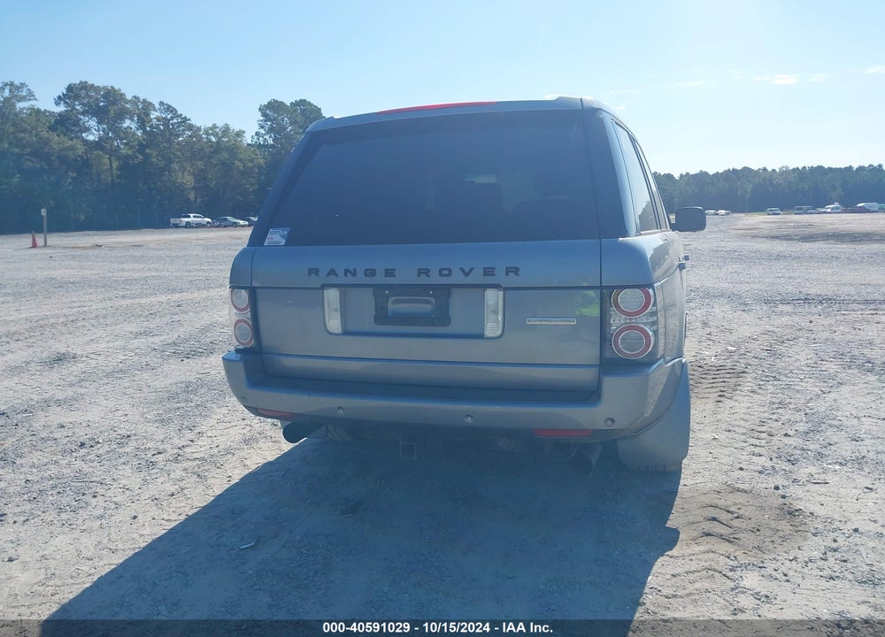 2012 LAND ROVER RANGE ROVER SUPERCHARGED VIN: SALMF1E42CA385201