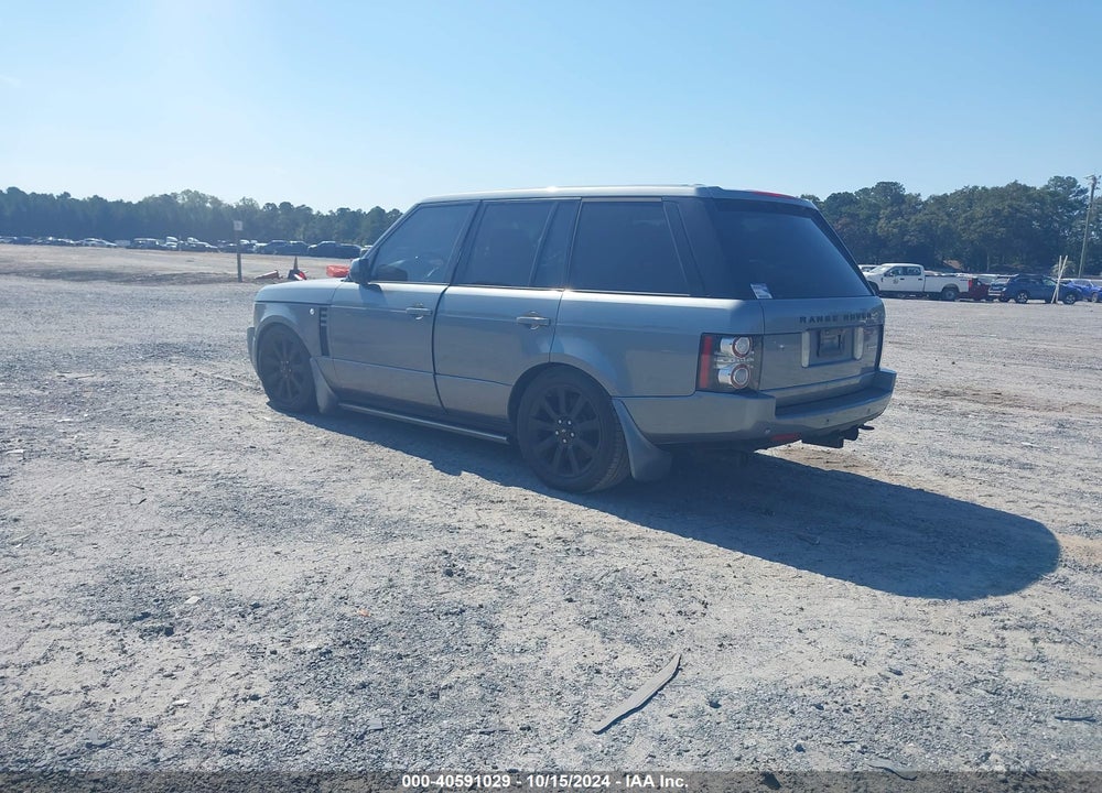 2012 LAND ROVER RANGE ROVER SUPERCHARGED VIN: SALMF1E42CA385201
