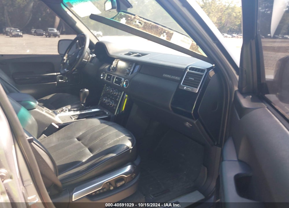 2012 LAND ROVER RANGE ROVER SUPERCHARGED VIN: SALMF1E42CA385201