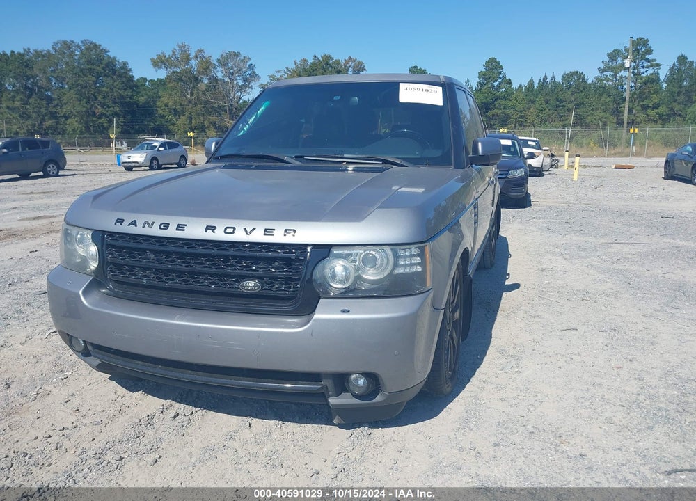 2012 LAND ROVER RANGE ROVER SUPERCHARGED VIN: SALMF1E42CA385201
