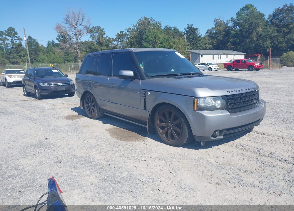 2012 LAND ROVER RANGE ROVER SUPERCHARGED VIN: SALMF1E42CA385201