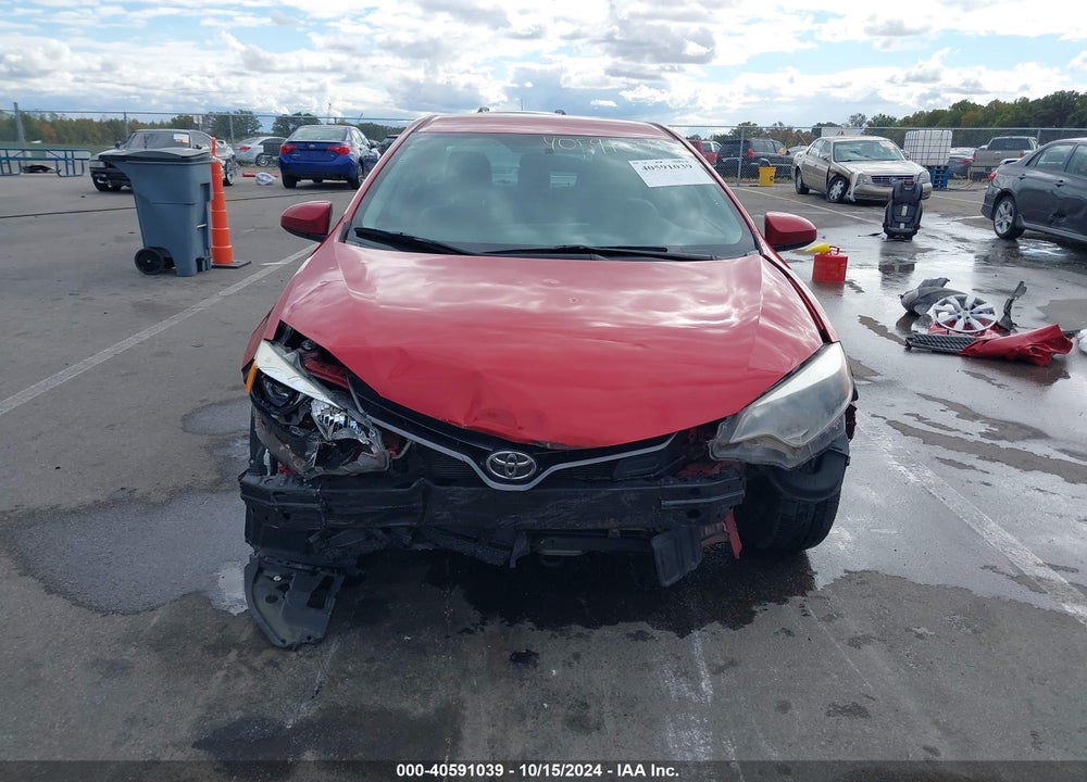 2015 TOYOTA COROLLA LE VIN: 2T1BURHE6FC438313