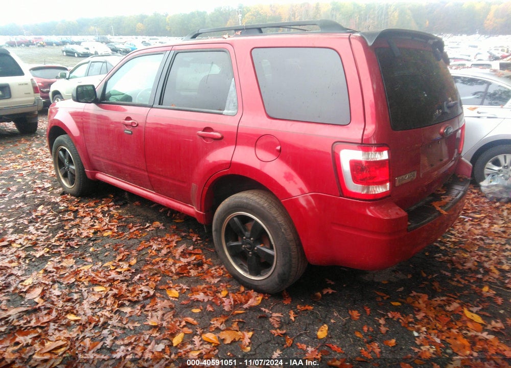2010 FORD ESCAPE XLT VIN: 1FMCU0D71AKD09714