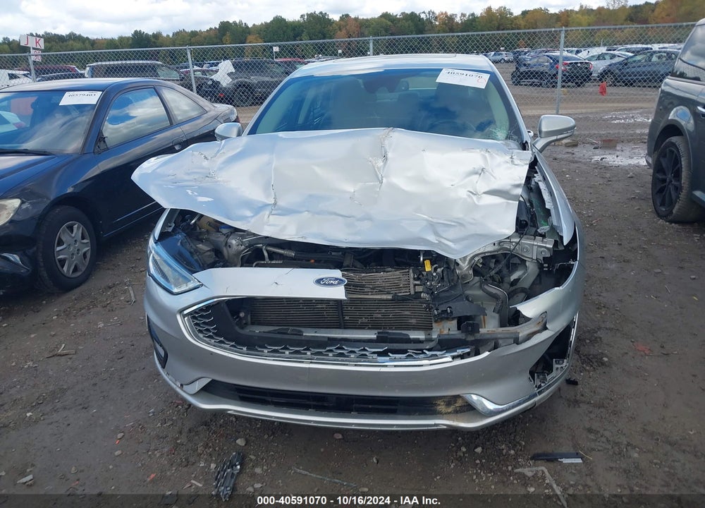 2019 FORD FUSION TITANIUM VIN: 3FA6P0K92KR184920