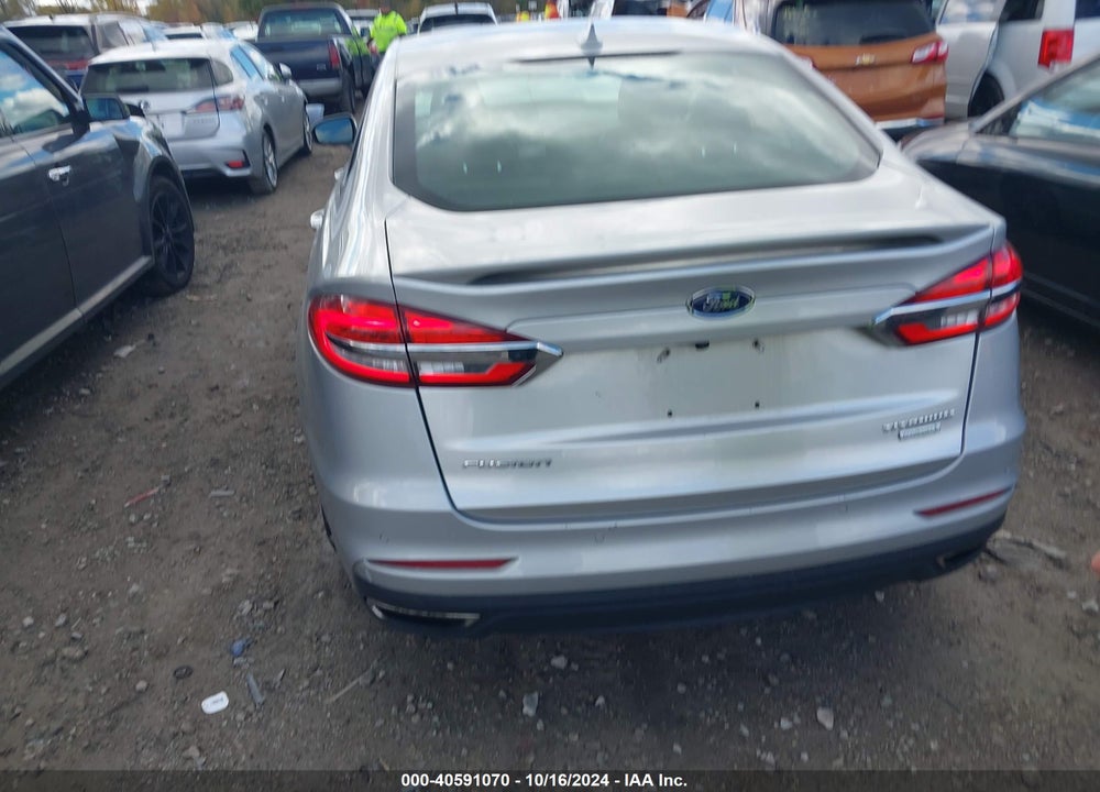 2019 FORD FUSION TITANIUM VIN: 3FA6P0K92KR184920