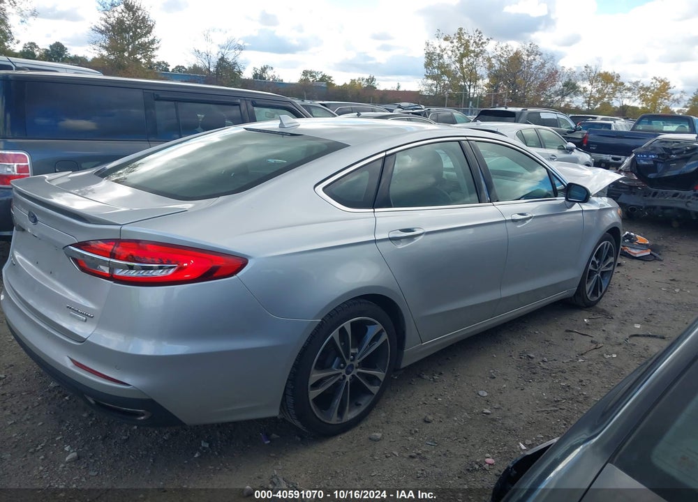 2019 FORD FUSION TITANIUM VIN: 3FA6P0K92KR184920